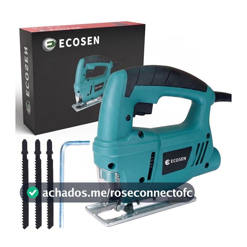 Serra Tico Tico 700w 3900rpm Uso Profissional Base Ajustável com serra