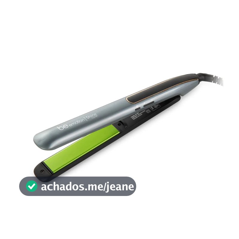Prancha de Cabelo Shine Nutrah Be Emotion Polishop Bivolt