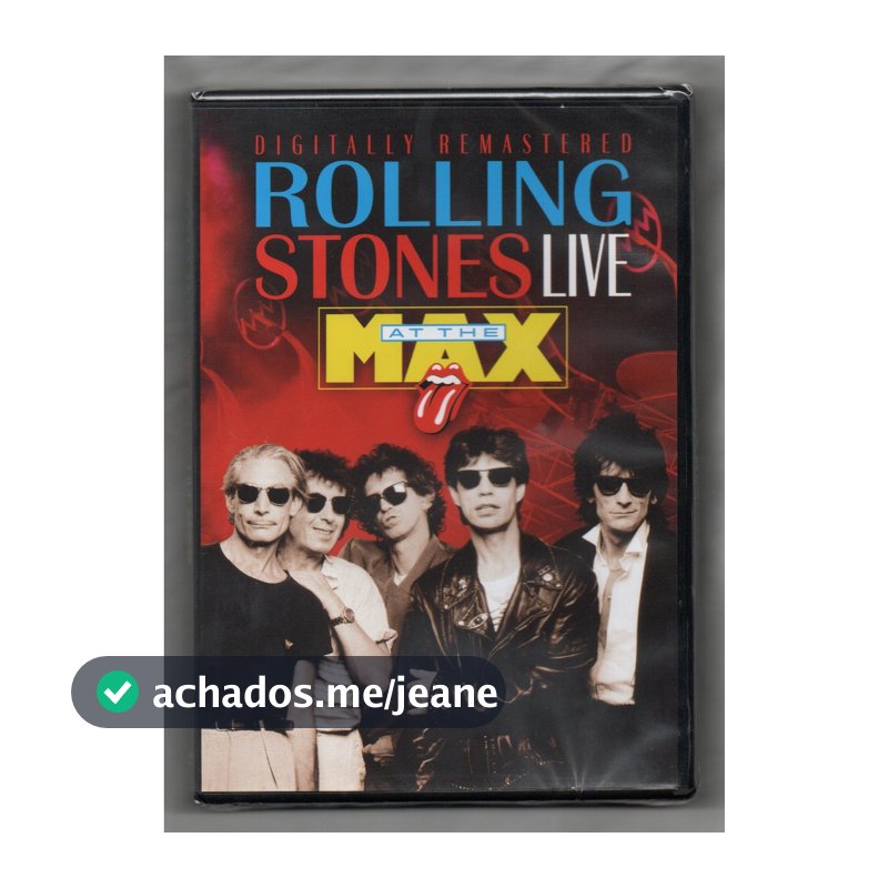 Rolling Stones DVD Live At The Max