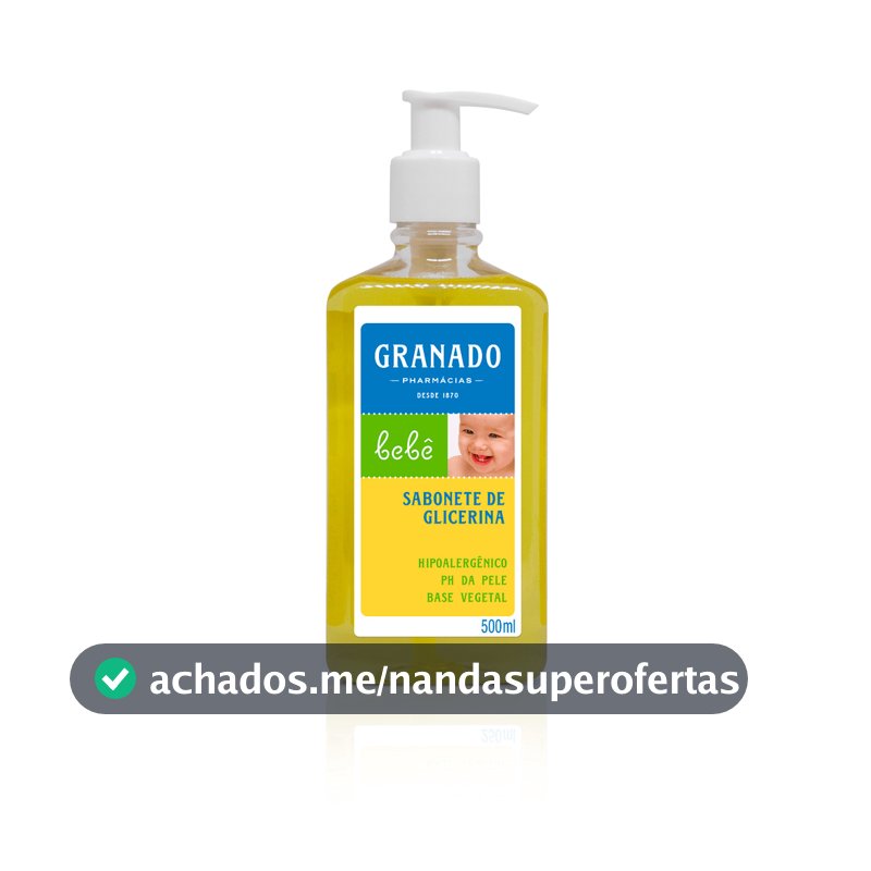 Sabonete Líquido Granado Glicerina Bebê 500ml