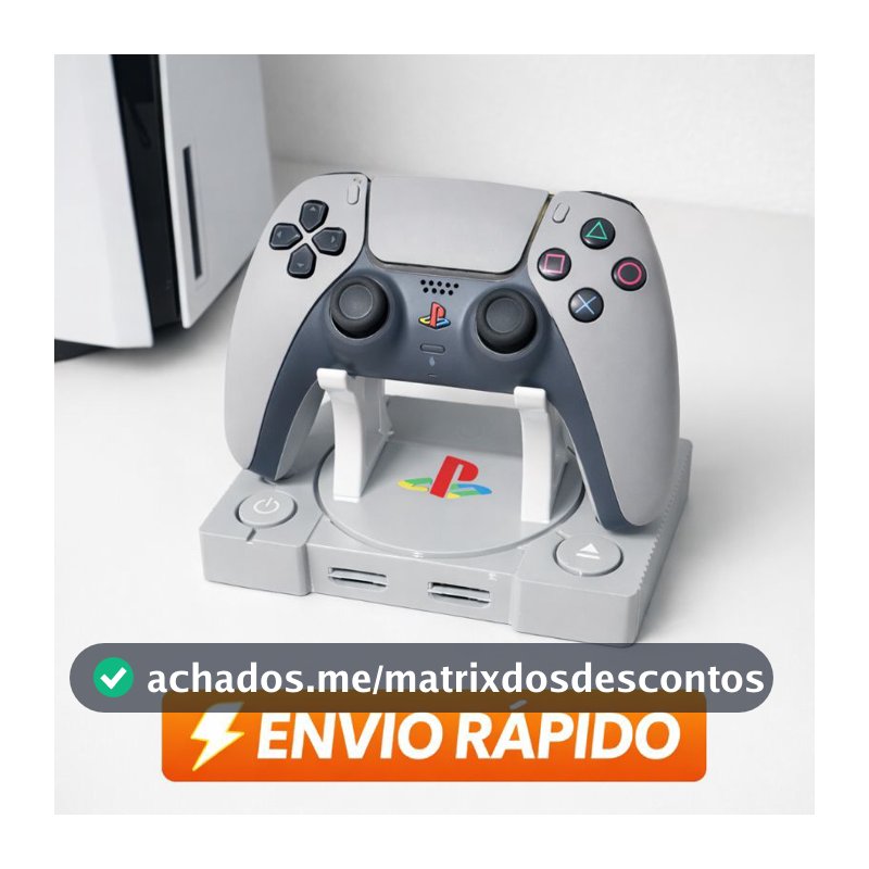 SUPORTE CONTROLE NOSTÁLGICO PARA PLAYSTATION 5 & 4