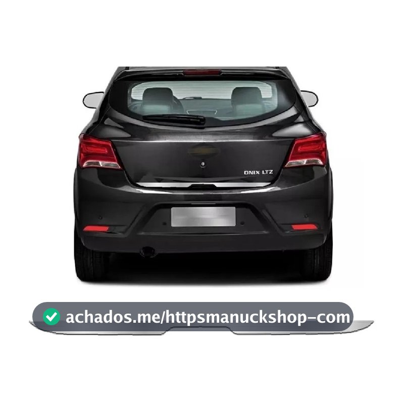 Friso Porta Malas Cromado Compatível Onix 2013 Até 2016 2017 2018 2019