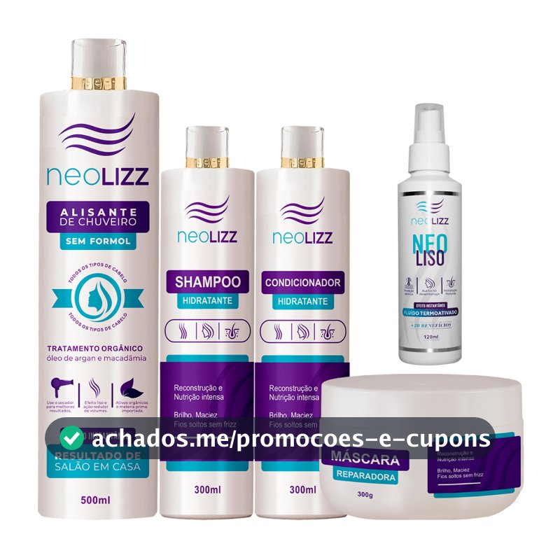 Kit Selagem + Kit Pós Química | Shampoo - Condicionador - Máscara