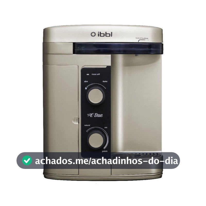 Purificador de Água Ibbl E-Due Prata Bivolt 79073001