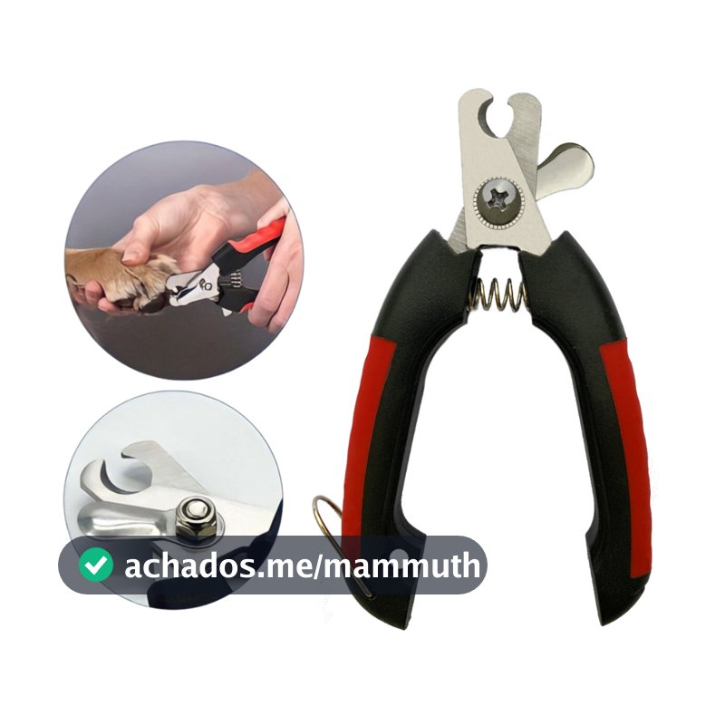 Alicate Pet Cortador de Unha Cachorros Gatos Roedores Aves