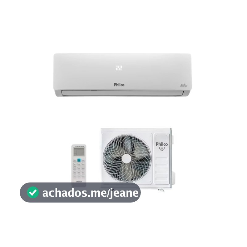 Ar Condicionado 24000 Btus Split Hi Wall Inverter Philco Frio Pac24fb 220v