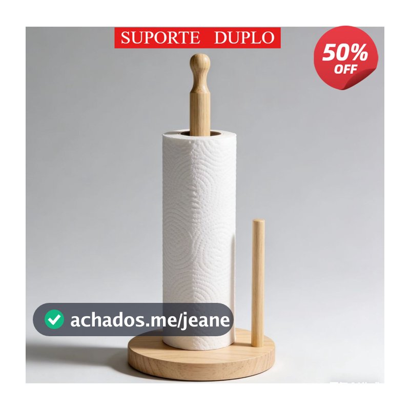 Suporte Papel Toalha Rolo Bambu de Madeiro Porta Papel  Suporte Rolo Guardanapo Organizador de Mesa