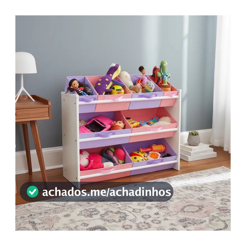 Organizador de Brinquedos e Roupas de Bebe Reborn Modelo Grande