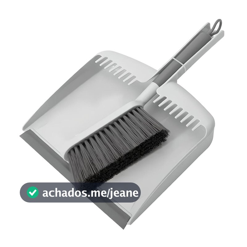 Pá e Escova de Limpeza Flow Bege PEM500BGF - Ou
