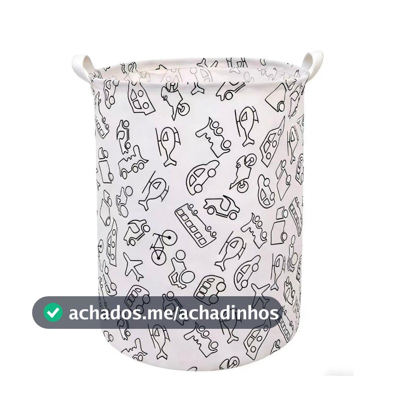 Cesto Organizador Multiuso Dobrável Organização Prática e Versátil