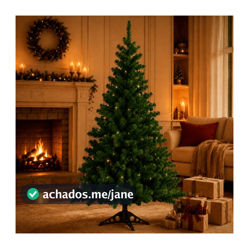 Árvore Natal Verde 150cm 220 Galhos Decoração Natalina Pinheiro Pinheirinho Premium