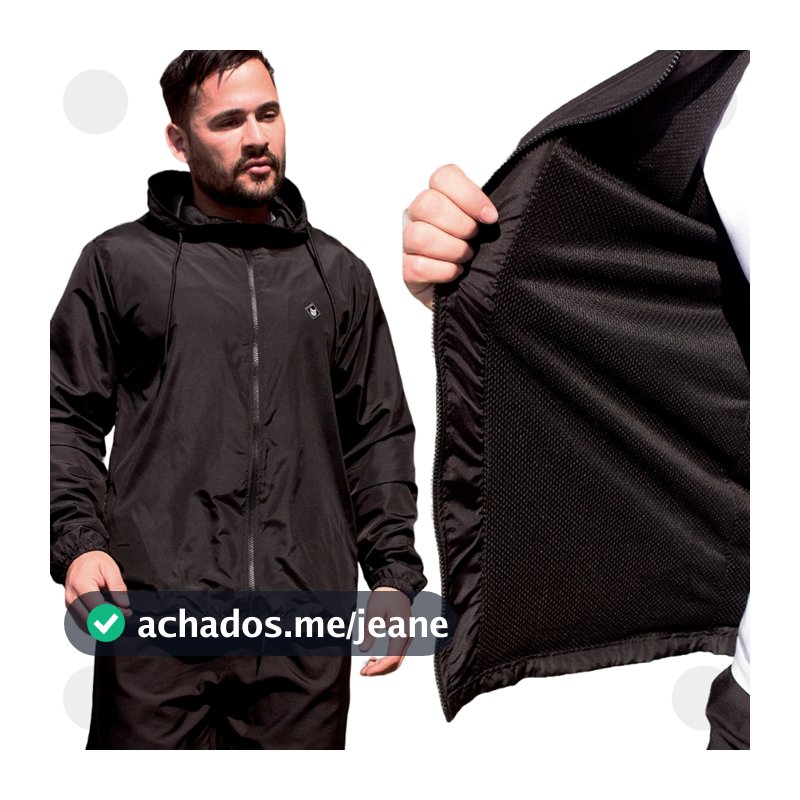 jaqueta corta vento importada 100% forrada capuz forrada casaco blusa