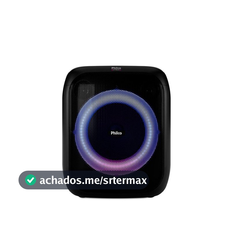 Caixa de Som Philco Extreme Flash Lights 380W PCX4800