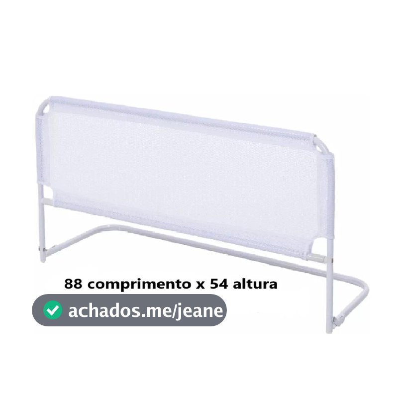 Grade De Protecao Para Cama Infantil E Bebe E Idosos 88x54cm Seguranca