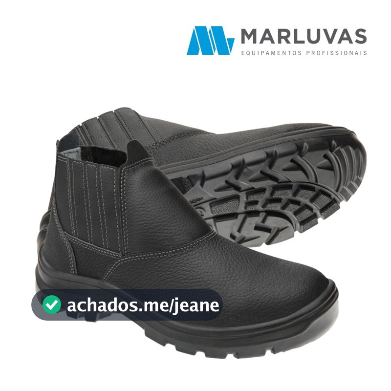 Bota linha Vulcaflex 10VB48 BP Bico de Plástico Marluvas