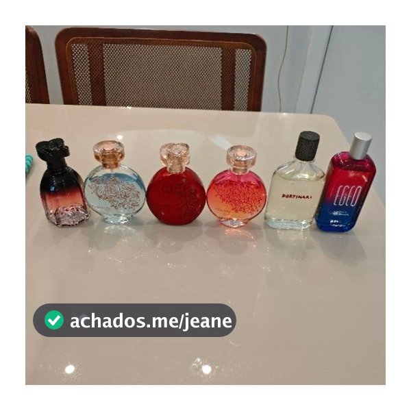 Perfumes O Boticário Originais - Peças de Mostruário / Tester (Sem Caixa)
