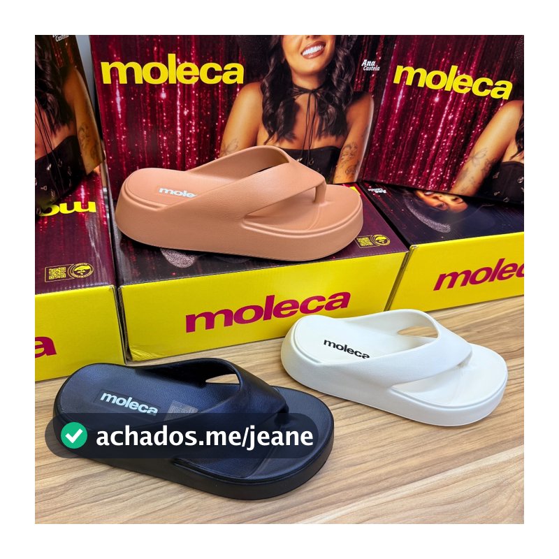 Papete MOLECA Nuvem sandália chinelo chinela asa delta ORIGINAL