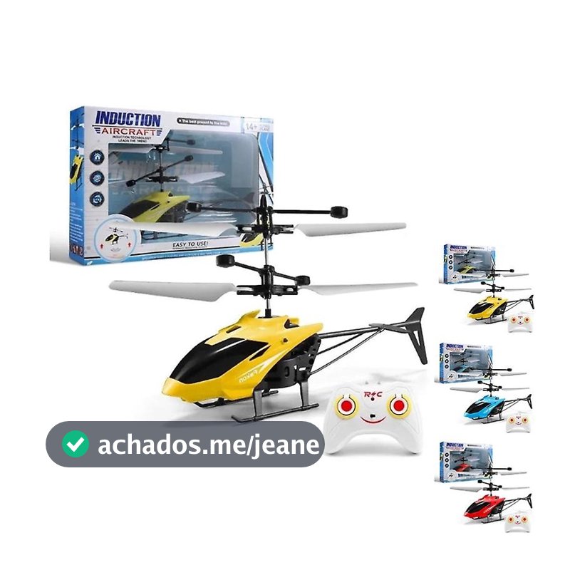 Brinquedo Helicóptero De Controle Remoto Mini Drone De Suspensão Para Diversão Infantil