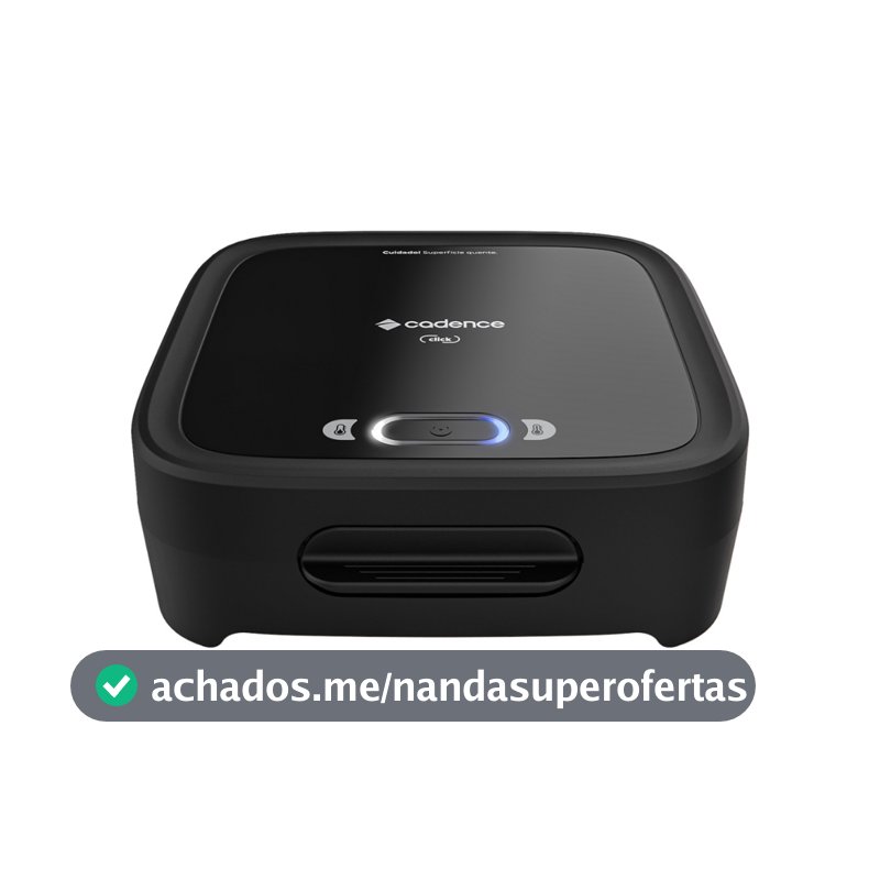 Sanduicheira Elétrica Click Preto 127v Cadence SAN400