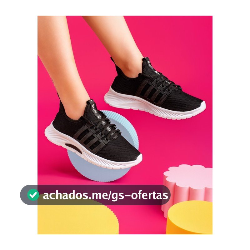 Tênis Esportivo Feminino Leve Confortável Academia Caminhada Casual Antiderrapante