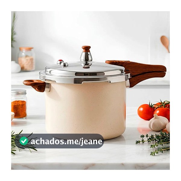 Panela De Pressão Indução Ecoglide 4,2l Cream Tuut Vanila