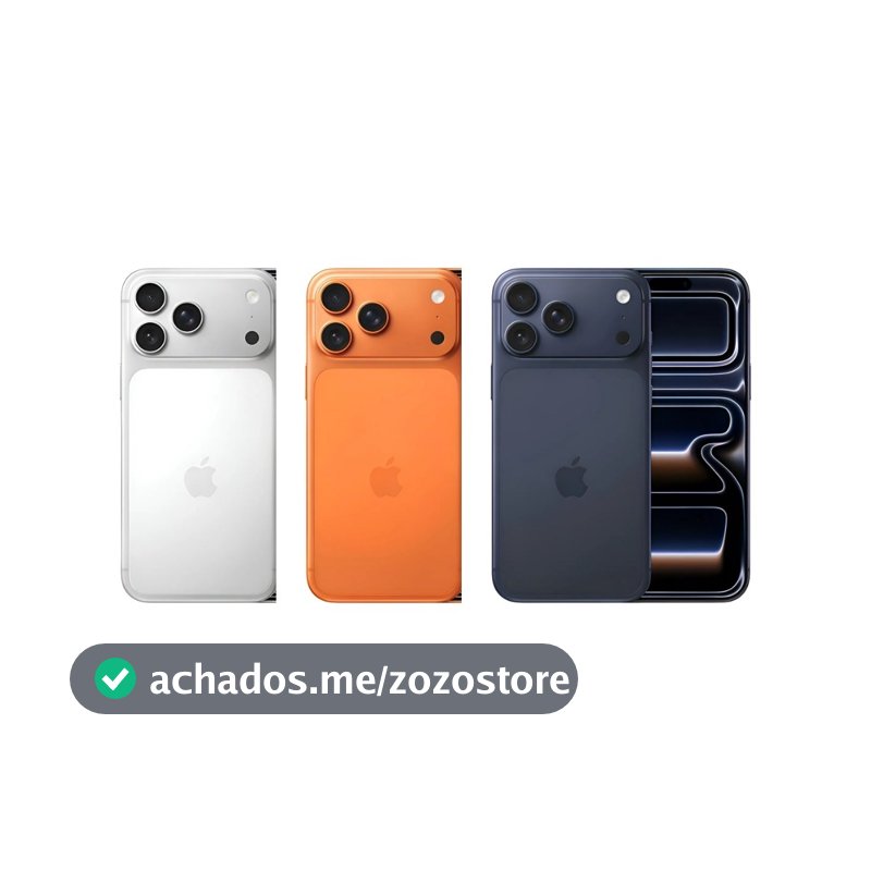 Apple iPhone 17 Pro 17 Pro Max 256GB 512GB 1TB 6.9" Novo Desbloqueado