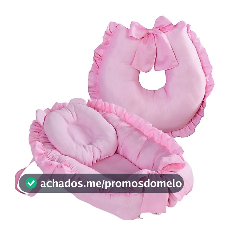 Ninho Redutor Recém ,Nascido Menino(a) + Almofada Amamentação Lindas Cores