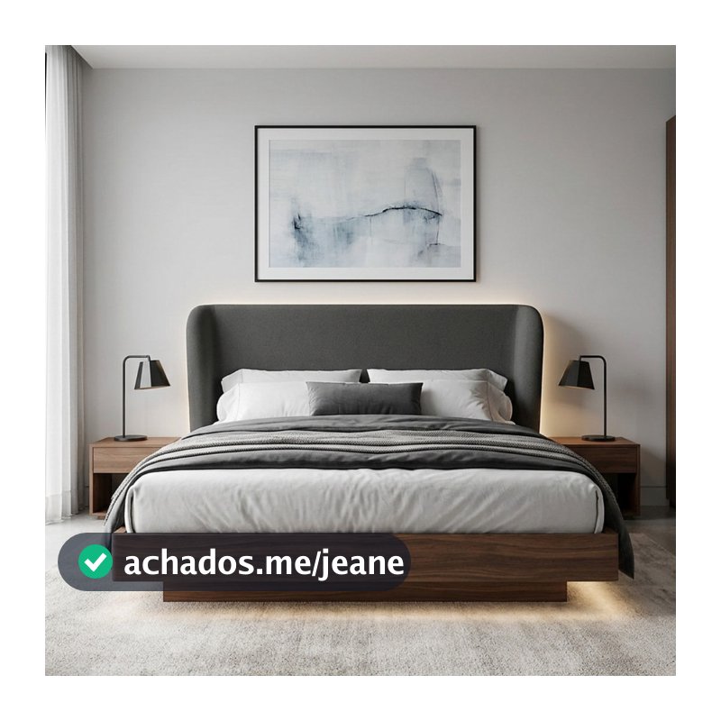 Cabeceira Cama Box Casal Estofada Ravena 140cm Com Sapatas Plásticas Linha Premium Design Soft Curve