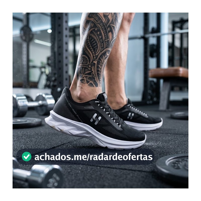 Tênis Masculino Running Academia Esportivo Corrida Caminhada Anti Impacto Respirável Macio Ultra Leve