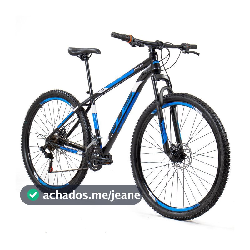 Bicicleta Aro 29 Aço Carbono GTS FEEL Freios a Disco Suspensão 24V