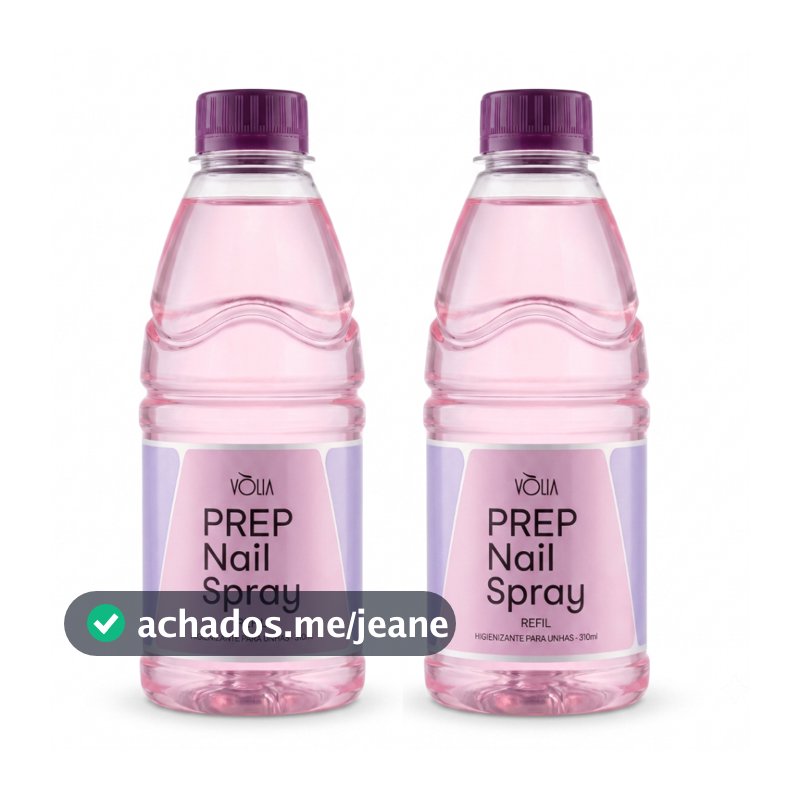 Kit 2 Prep Nail Spray Vòlia 310Ml Cada Refil