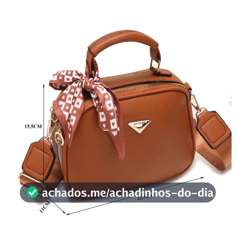 Bolsa Feminina Alça De Gorssa Transversal  com laco la338