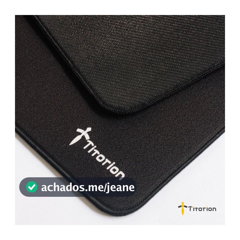 Mousepad Gamer APEX Control Mouse pad Grande 49x42 Mouse Pad Branco Preto Blade Red Girl Titorion