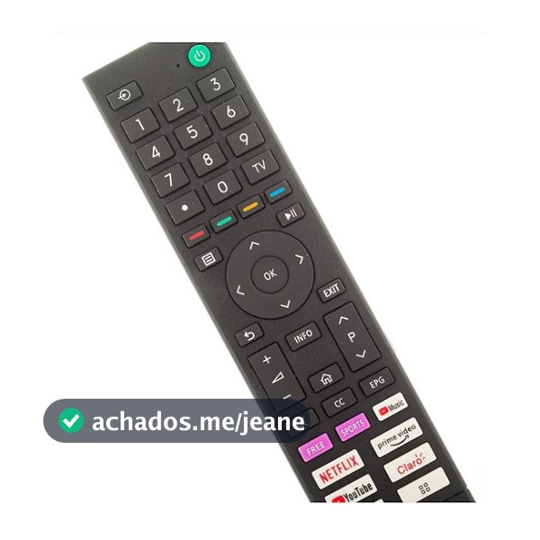 Controle Remoto Para Smart TV Semp Toshiba LE7361 LE-7361