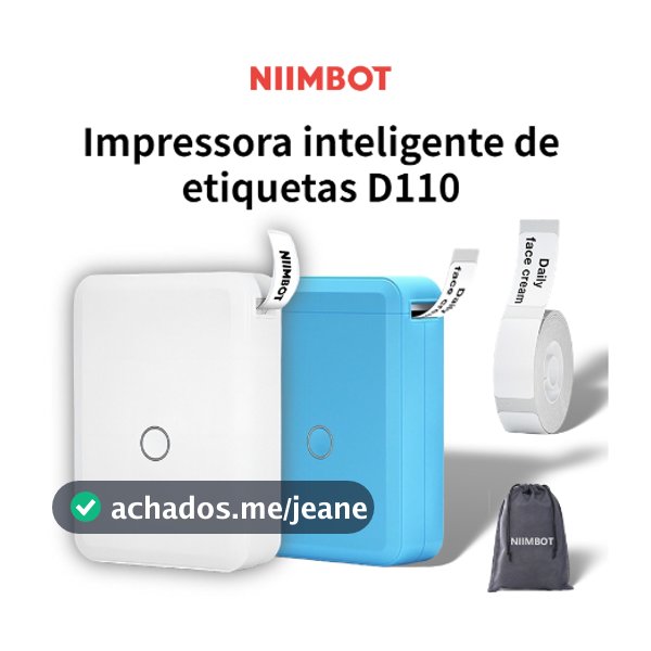 Mini Etiquetadora Impressora Bluetooth Wifi Térmica portátil Etiquetadora Rotuladora Niimbot D110