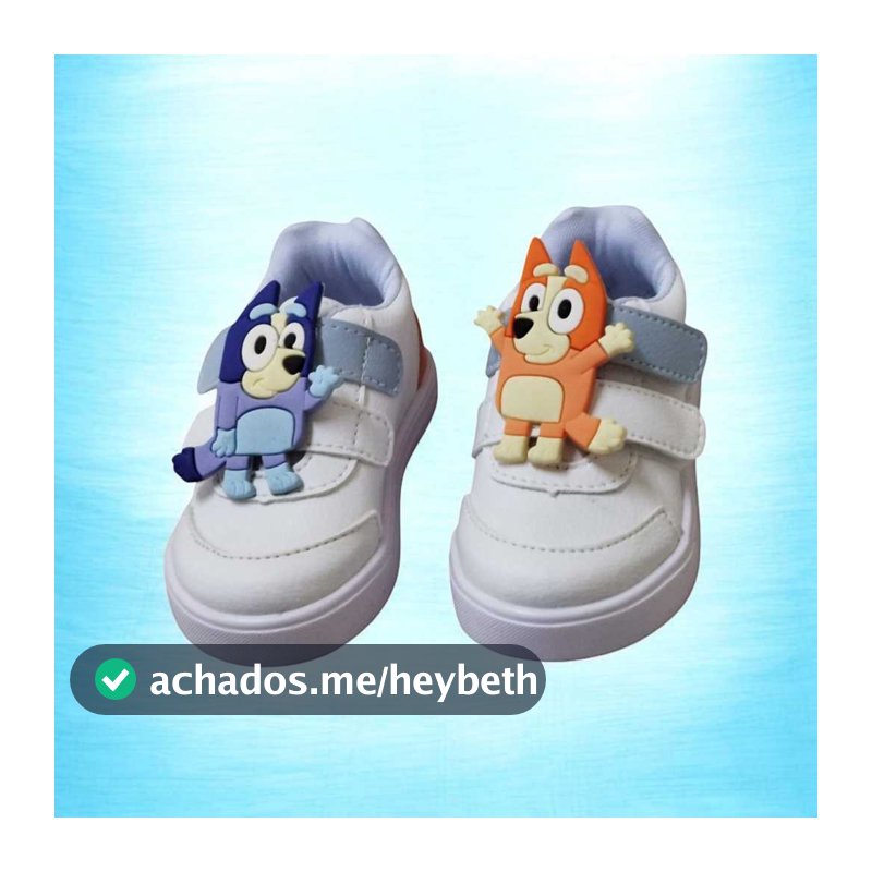 Tenis Masculino Bluey e Bingo  qualidade e conforto