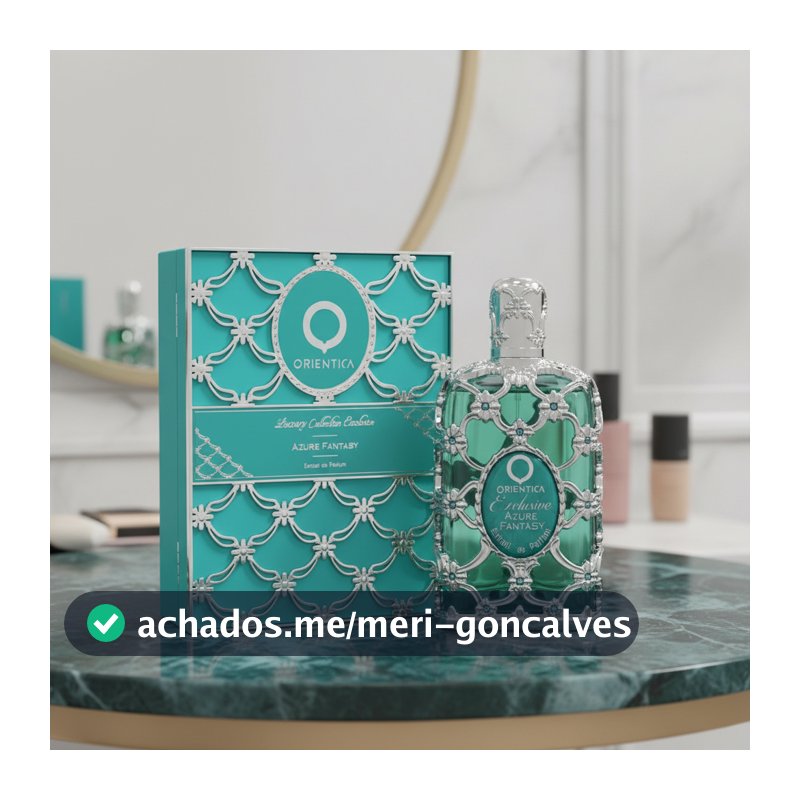 Perfume Árabe  Feminino  Azure Fantasy - Orientica - Eau De Parfum 100ml