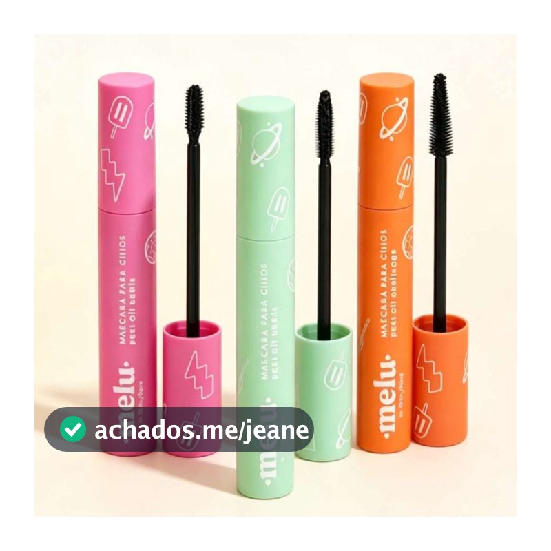 Máscara Para Cílios Peel‑Off Melu by Ruby Rose RR‑5151 Volume Definição Fácil Remoção Pronta