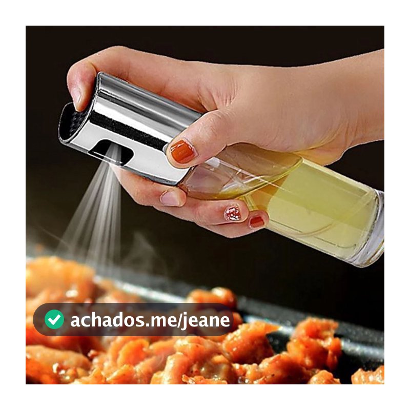 Spray Borrifador Azeite Vinagre Vidro 100ml Livre BPA