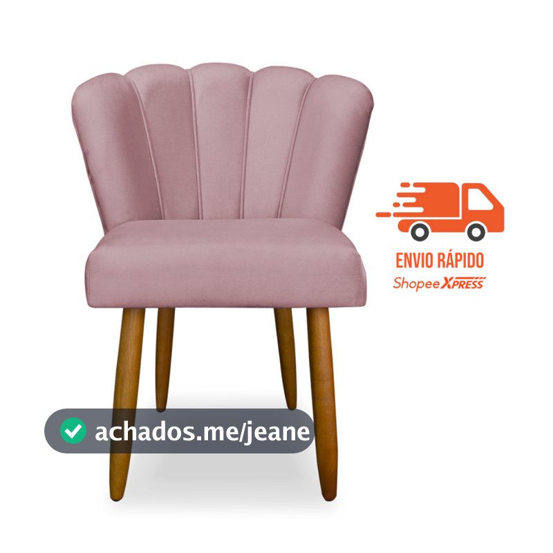 ENVIO IMEDIATO - Poltrona Cadeira para Manicure Salão de Mulher Pétala