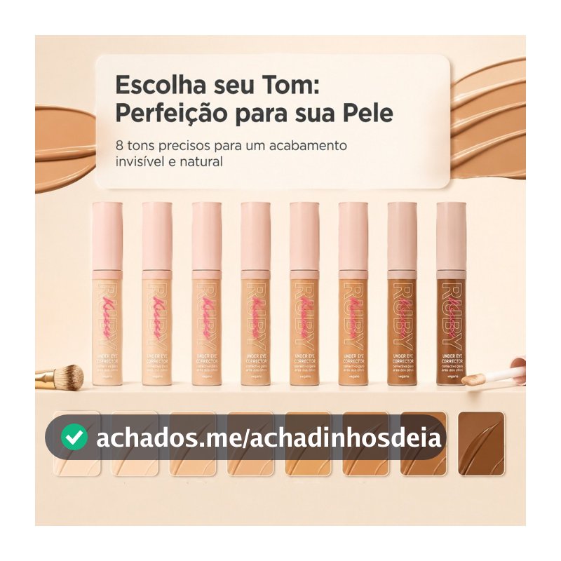 Corretivo para a Area dos Olhos Ruby Kisses Under Eye 10ml