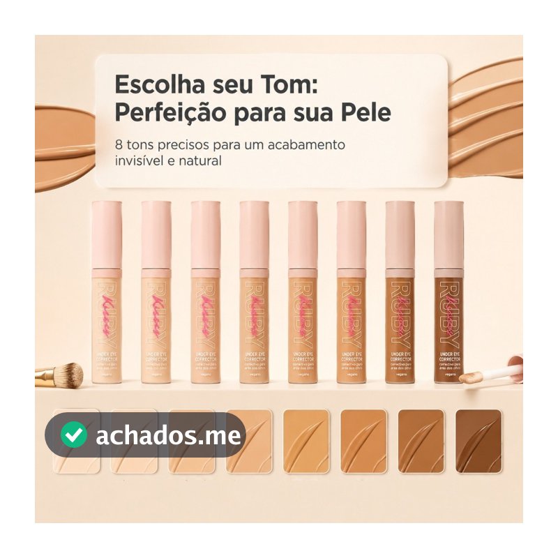 Corretivo para a Area dos Olhos Ruby Kisses Under Eye 10ml