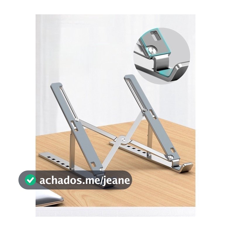 Laptop Stand - Suporte para Notebook Dobrável de Ferro MING