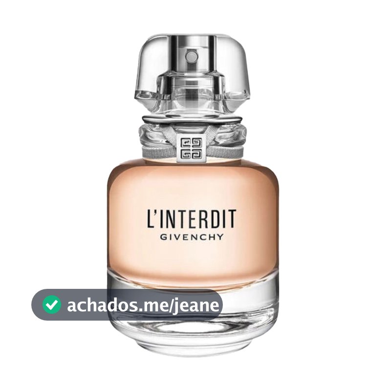 Perfume Givenchy L’Interdit Eau de Toilette Feminino 80ml Original