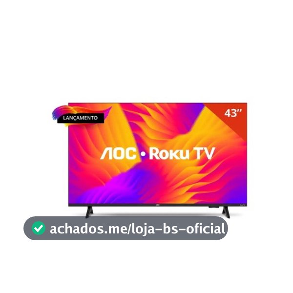 Smart Tv Aoc 43 Led Roku Full 43S5155/78G