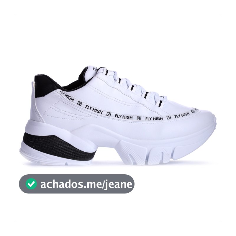 Tênis Ramarim Fly High Bicolor - Feminino Casual confortável para Lazer e Trabalho Modinha