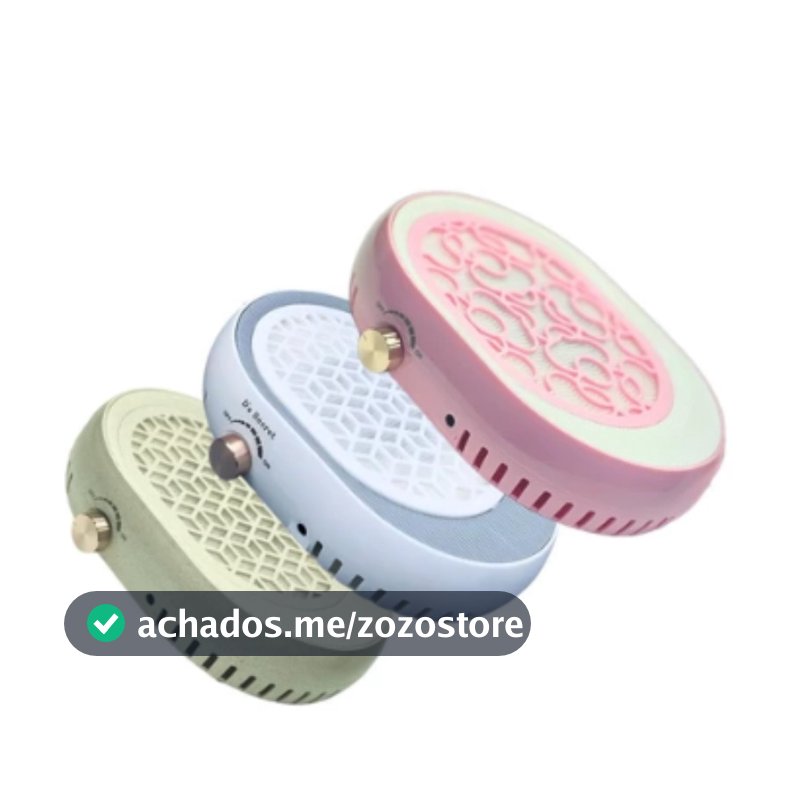 Aspirador Coletor Pó Unhas Manicure Profissional com Regulagem 45.000RPM 100W CS808-1 Oval Bivolt