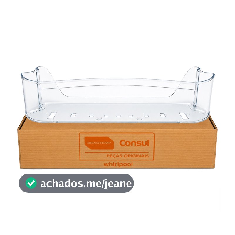 Prateleira Porta Geladeira Consul Crd36 Crb36 Crd37 Crm37 W10476183
