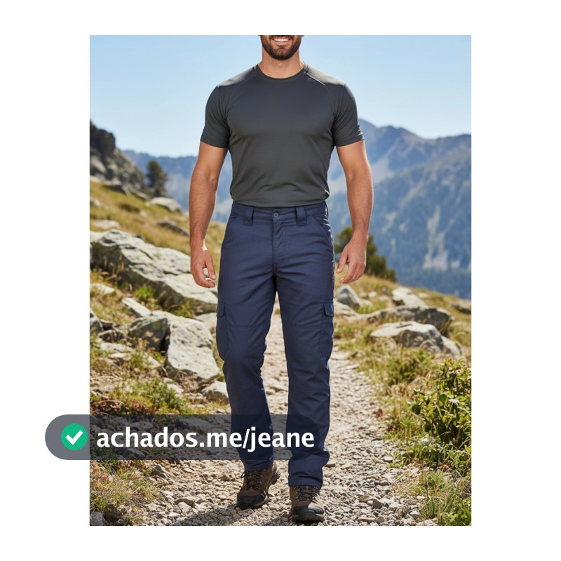 Calça Ripstop Masculina Cargo Attacker Safo UV50+