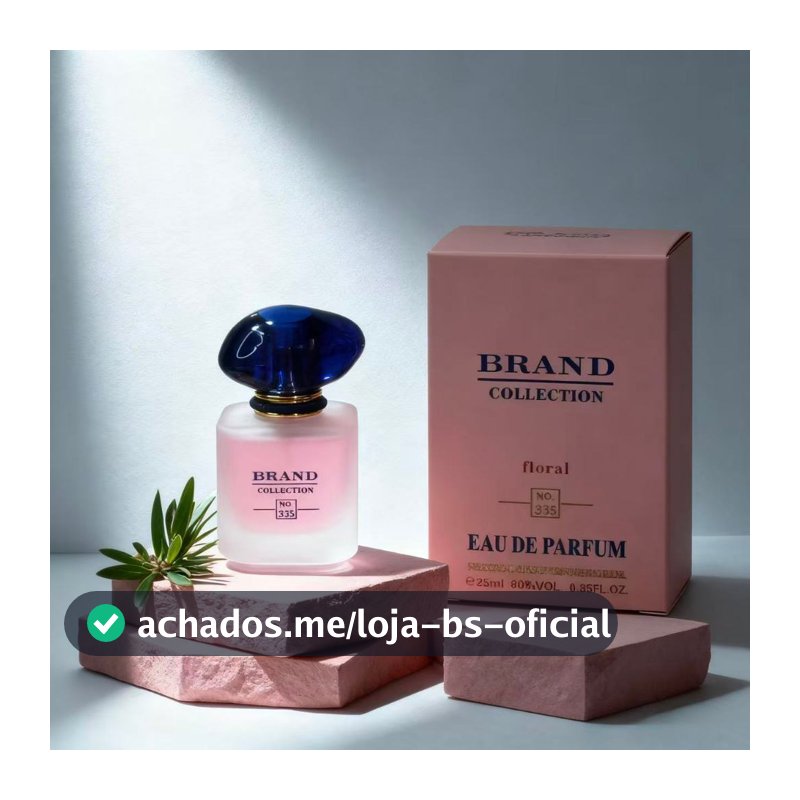 Brand Collection N° 335 - Perfume Feminino de 25ml perfume pequeno para bolsa